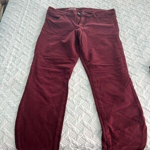 Maroon, Kut from the Cloth Size 12 Jeggings